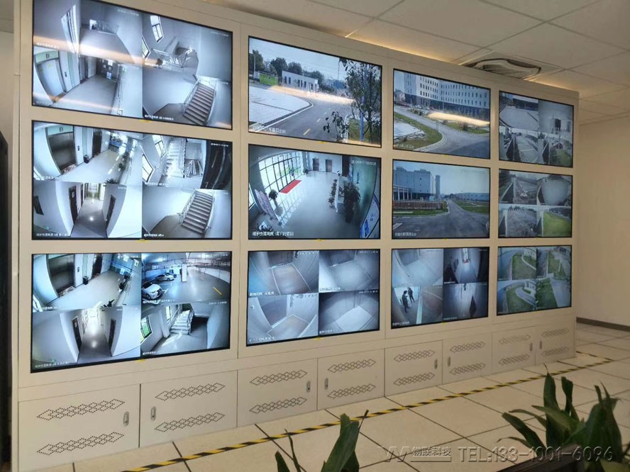 广西高清视频监控拼接屏安装